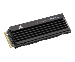 Corsair MP600 PRO LPX - SSD - 2 TB - intern - M.2 2280 - PCIe 4.0 x4 (NVMe)