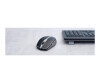 Cherry MW 9100 - Maus - 6 Tasten - kabellos - 2.4 GHz, Bluetooth 4.0 - kabelloser Empfänger (USB)