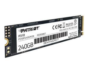 PATRIOT P310 - SSD - 240 GB - intern - M.2 2280 - PCIe 3.0 x4 (NVMe)