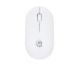 Manhattan Performance III Wireless Mouse, White, 1000dpi,...