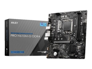 MSI PRO H610M-G DDR4 - Motherboard - micro ATX -...