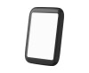 ZAGG InvisibleShield GlassFusion - Bildschirmschutz für Smartwatch - Glas - Rahmenfarbe schwarz - für Apple Watch (44 mm)