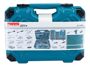 Makita E-10883 - Werkzeugset - 221 Stücke - in