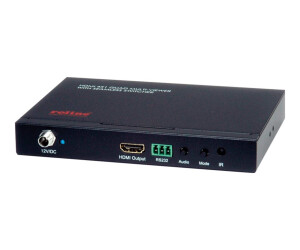 Roline video/audio switch - 4 x HDMI - Desktop
