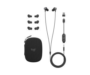 Logitech Zone Wired Earbuds - Headset - in the ear