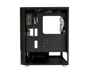 LC-Power Gaming 803B Shaded_X - Mid tower - ATX - Seitenteil mit Fenster (gehärtetes Glas)