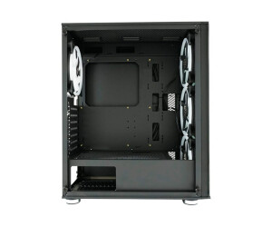 LC-Power Gaming 803B Shaded_X - Mid tower - ATX - Seitenteil mit Fenster (gehärtetes Glas)