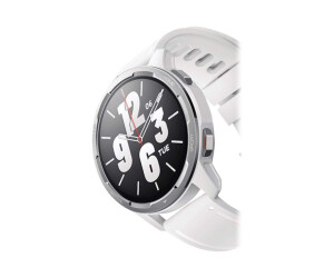 Xiaomi Watch S1 Active - Silber - intelligente Uhr mit Riemen - Silikon - weiß - Handgelenkgröße: 160-220 mm - Anzeige 3.63 cm (1.43")