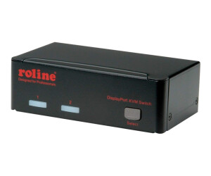 Roline KVM / USB switch - 2 x KVM / USB - 1 local user