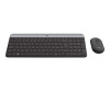 Logitech Slim Wireless Combo MK470-keyboard and mouse set