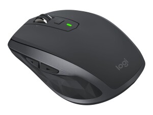 Logitech MX Anywhere 2S - Maus - Laser - 7 Tasten - kabellos - 2.4 GHz, Bluetooth - kabelloser Empfänger (USB)