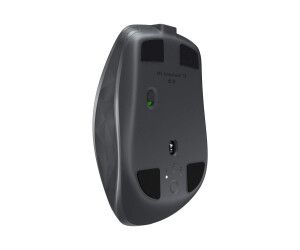 Logitech MX Anywhere 2S - Maus - Laser - 7 Tasten - kabellos - 2.4 GHz, Bluetooth - kabelloser Empfänger (USB)
