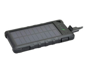 PORT Designs PORT - Solar-Powerbank - Li-Ion - 8000 mAh -...
