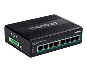 TRENDnet TI-PG80B - Switch - unmanaged - 8 x 10/100/1000...
