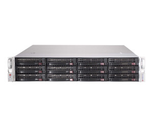 Supermicro SC826 BE1C-R609JBOD - Festplatten-Array - 12...