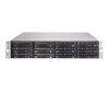 Supermicro SC826 BE1C-R609JBOD - Festplatten-Array - 12 Schächte (SATA-600 / SAS-3)