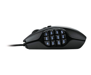 Logitech Gaming Mouse G600 MMO - Maus - Für Rechtshänder