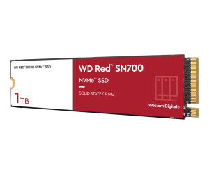 WD Red SN700 - SSD - 1 TB - intern - M.2 2280 - PCIe (NVMe)