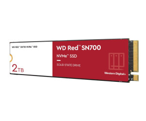 WD Red SN700 WDS200T1R0C - SSD - 2 TB - intern - M.2 2280 - PCIe 3.0 x4 (NVMe)