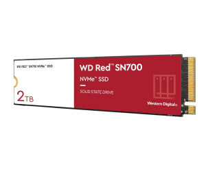WD Red SN700 - SSD - 2 TB - intern - M.2 2280 - PCIe (NVMe)