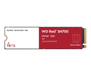 WD Red SN700 WDS400T1R0C - SSD - 4 TB - Intern - M.2 2280 - PCIe 3.0 X4 (NVME)