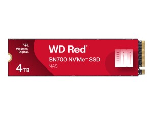WD Red SN700 WDS400T1R0C - SSD - 4 TB - intern - M.2 2280...