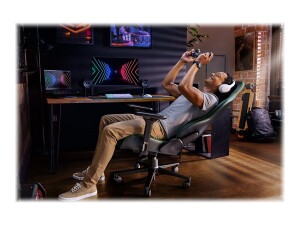 Razer Enki - Stuhl - Armlehnen - T-förmig - Neigen - Drehgelenk - hochdichter Polyurethan-Formschaum, Elastomer-Polyurethan (EPU)