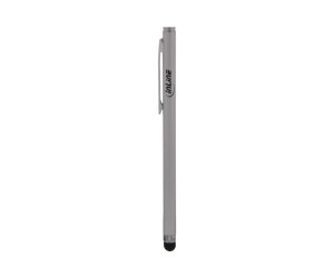InLine Stylus - Stift für Touchscreens von Smartphone und Tablet - silber