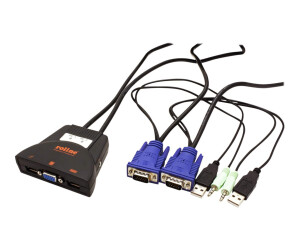 ROLINE KVM Star Switch - KVM-/Audio-Switch