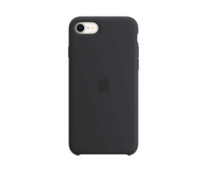 Apple rear cover for mobile phone - silicone - midnight -...