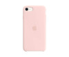 Apple Hintere Abdeckung für Mobiltelefon - Silikon - Chalk Pink - für iPhone 7, 8, SE (2. Generation)
