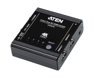 ATEN VS381B - Video/Audio-Schalter - 3 x HDMI