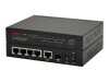 ROLINE Switch - 4 x 10/100/1000 (PoE+) + 1 x 10/100/1000 (Uplink)
