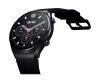 Xiaomi Watch S1 - 46 mm - schwarz - intelligente Uhr mit Riemen - Leder - schwarz - Anzeige 3.63 cm (1.43")