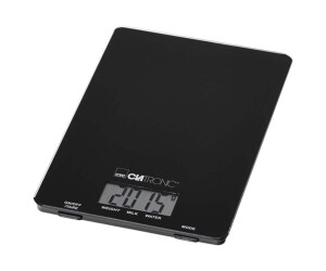 Clatronic KW 3626 - kitchen scale - black