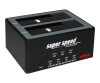 ROLINE HDD-Dockingstation Schächte: 2 - 2.5", 3.5" (6.4 cm, 8.9 cm)