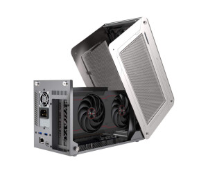 Sapphire GearBox 500 - Externes GPU-Gehäuse - Radeon RX 6600 XT
