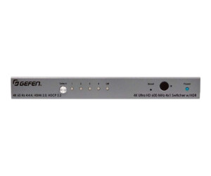 Gefen Ultra HD 600 MHz 4x1 Switcher for HDMI W/ HDR