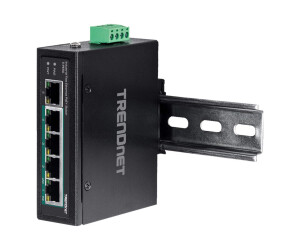 TRENDnet TI-PE50 - Switch - unmanaged - 4 x 10/100 (PoE+)