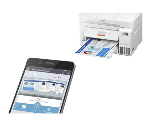 Epson EcoTank ET-4856 - Multifunktionsdrucker - Farbe - Tintenstrahl - nachfüllbar - A4 (Medien)