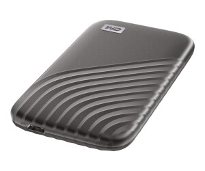 WD My Passport SSD WDBAGF0040BGY - SSD - verschlüsselt - 4 TB - extern (tragbar)