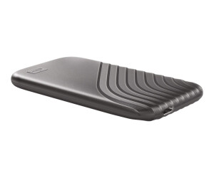 WD My Passport SSD WDBAGF0040BGY - SSD - verschlüsselt - 4 TB - extern (tragbar)