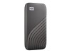 WD My Passport SSD WDBAGF0040BGY - SSD - verschlüsselt - 4 TB - extern (tragbar)