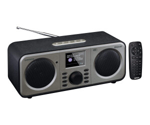 Lenco Dar -030 - DAB radio - 2 x 3 watts - black
