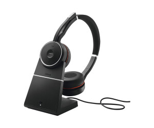 Jabra Evolve 75 MS Stereo - Headset - On-Ear