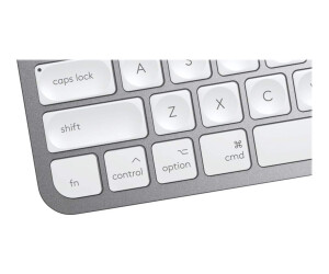 Logitech MX Keys Mini for Mac - Office - Tastatur - hinterleuchtet - Bluetooth - QWERTY - Nordisch (Dänisch/Finnisch/Norwegisch/Schwedisch)