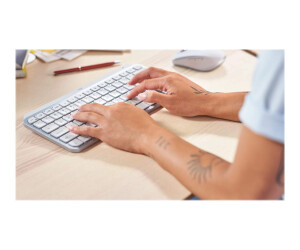 Logitech MX Keys Mini for Mac - Office - Tastatur - hinterleuchtet - Bluetooth - QWERTY - Nordisch (Dänisch/Finnisch/Norwegisch/Schwedisch)