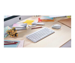 Logitech MX Keys Mini for Mac - Office - Tastatur - hinterleuchtet - Bluetooth - QWERTY - Nordisch (Dänisch/Finnisch/Norwegisch/Schwedisch)