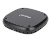 Manhattan Smartphone Under-Desk Wireless Charging Pad, Installs under furniture, 10W charging, Charging Distance 15-30mm, Black, Power Cable 1.2m, Three Year Warranty, Boxed