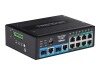 TRENDnet TI-BG104 - Switch - industriell - unmanaged - 4 x 10/100/1000 (PoE++)
